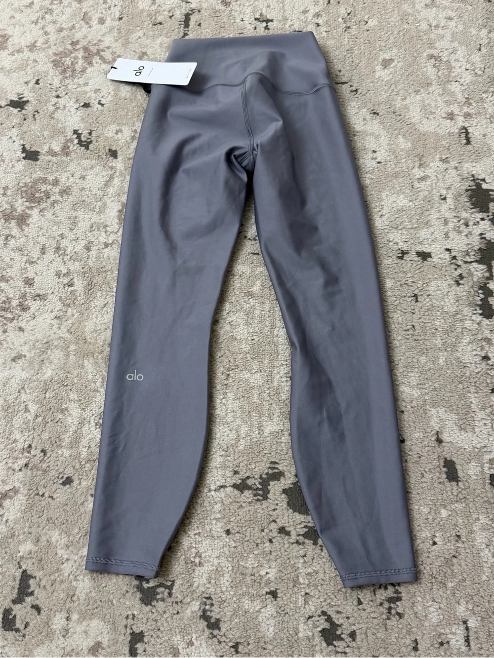 Alo Yoga 7/8 High-Waist Airlift Leggings Size XXS NWT - Fog